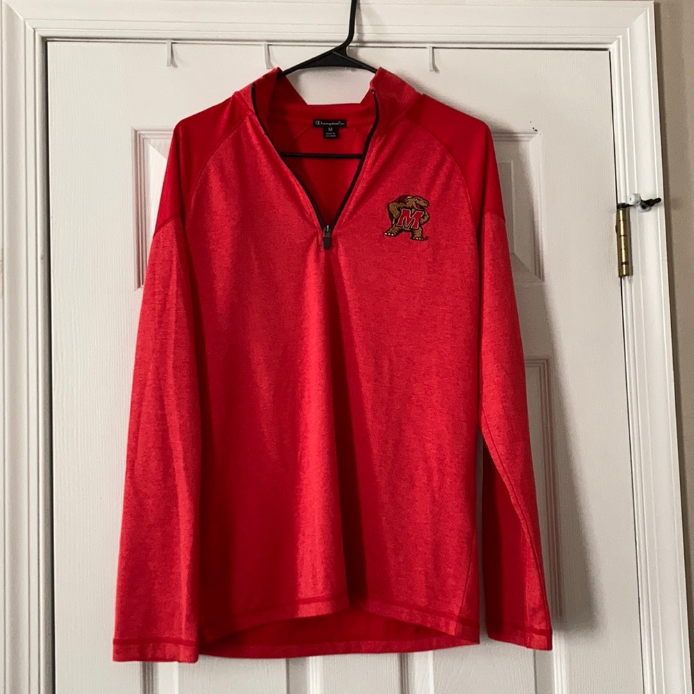 Champion: UM College Park long sleeve